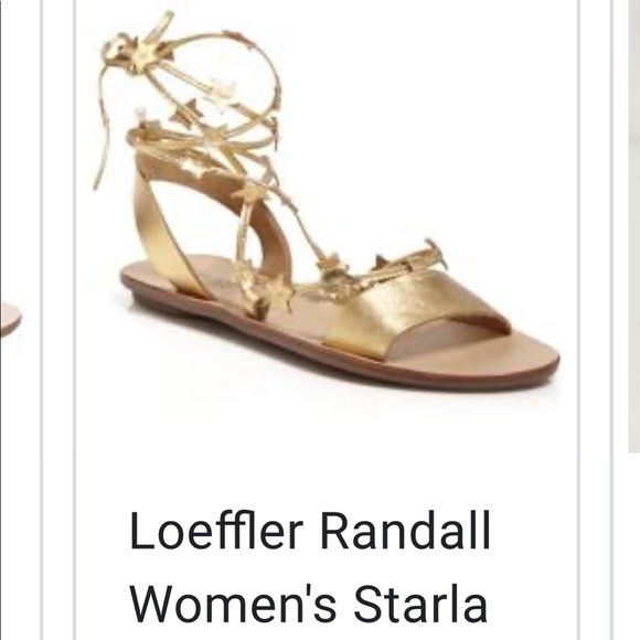 Star Tie Up Sandals - Picture 5 of 6